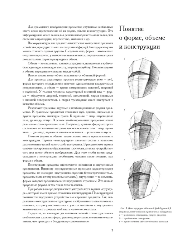 Николай Ли: Голова человека. Основы учебного академического рисунка
