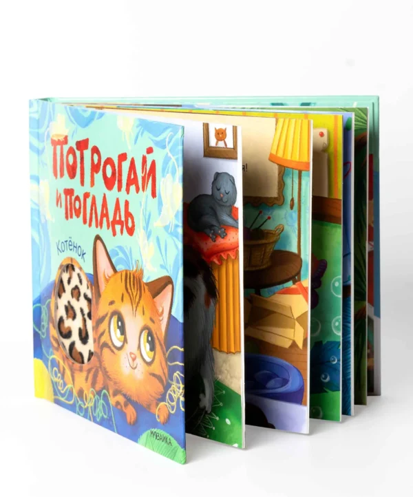 Потрогай и погладь. Котенок